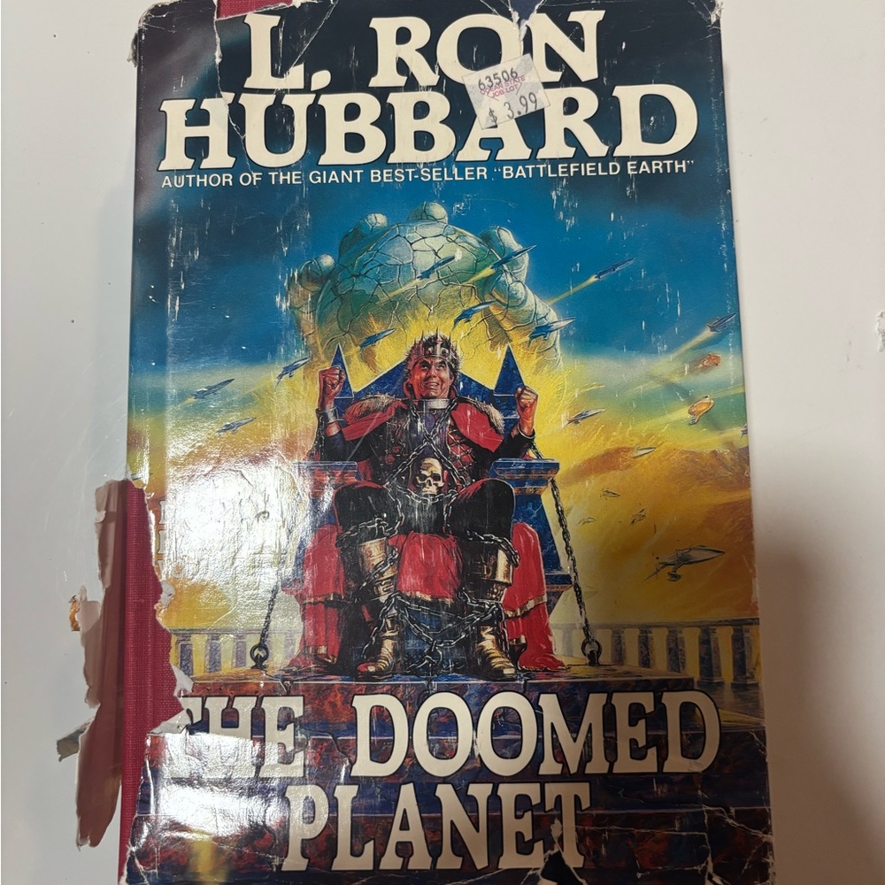 L. Ron Hubbard‎ The Doomed Planet hardcover book first edition